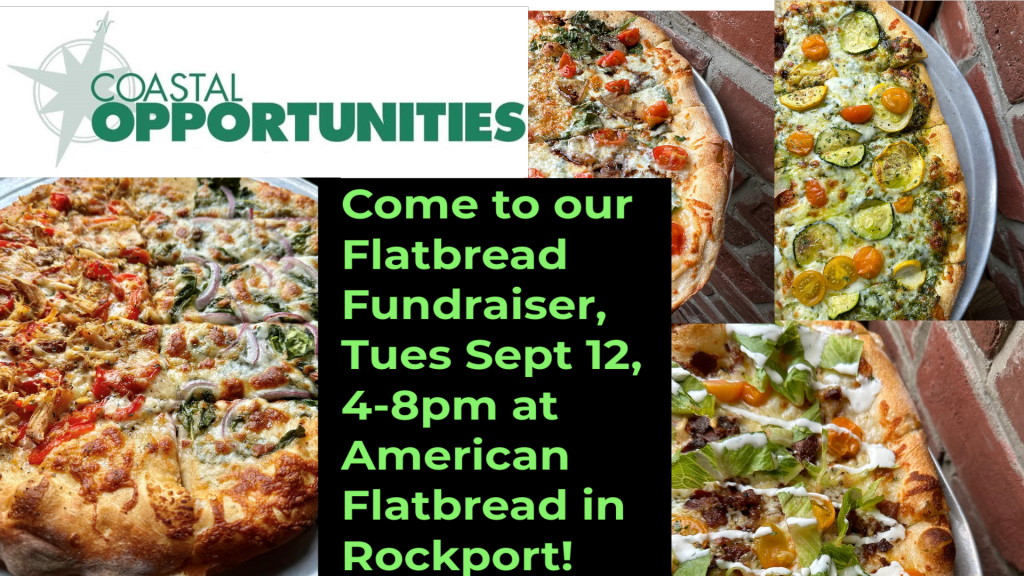 PIZZA! Fundraiser at Flatbread in Rockport Sept 12th Coastal